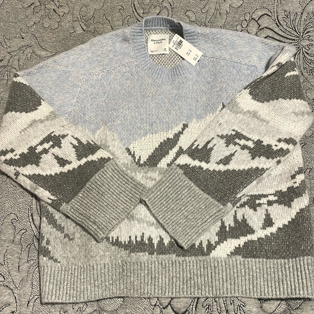Abercrombie winter sweater NWT medium